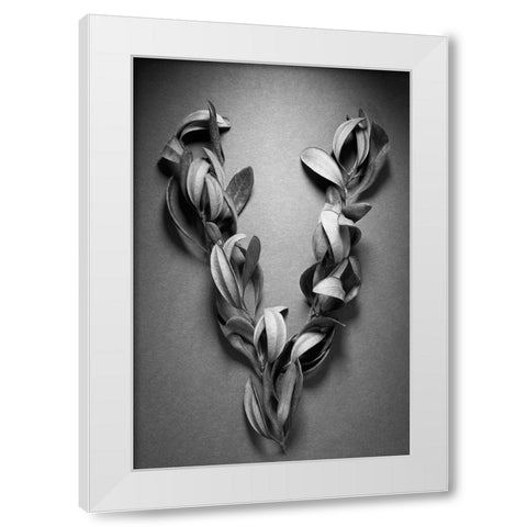 Victory White Modern Wood Framed Art Print by Rosenthal, Berry