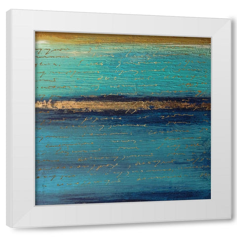Lifes Insignia II White Modern Wood Framed Art Print by Smith, Karen