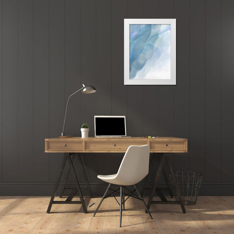 A Misty Morning II White Modern Wood Framed Art Print by Surma And Guillen