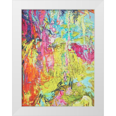 Blessed Be  II White Modern Wood Framed Art Print by Fagan, Dorothy