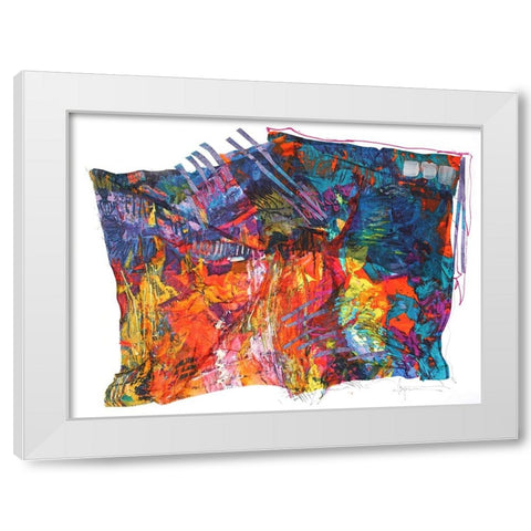 Homeward Bound  I White Modern Wood Framed Art Print by Fagan, Dorothy