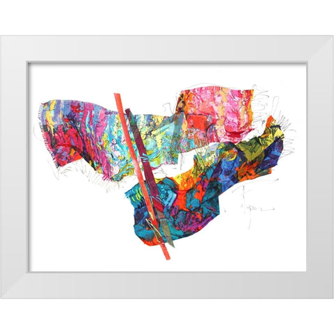 Homeward Bound  III White Modern Wood Framed Art Print by Fagan, Dorothy