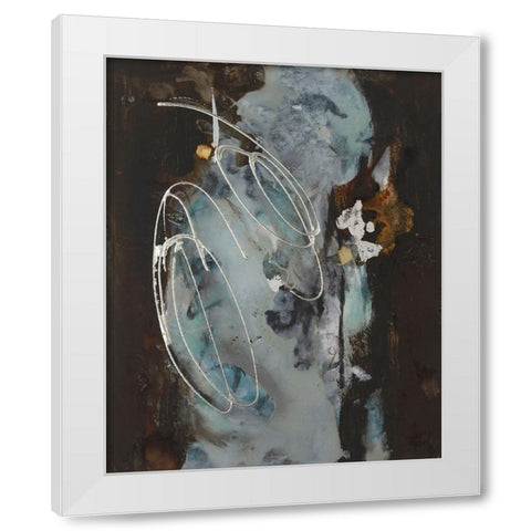 Embellished Dream II White Modern Wood Framed Art Print by Combs, Joyce