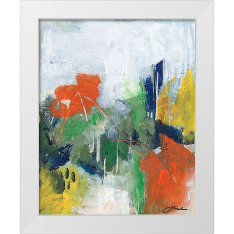 Delightful Dreams  I White Modern Wood Framed Art Print by Combs, Joyce