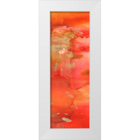 Higher Emotions II White Modern Wood Framed Art Print by Combs, Joyce