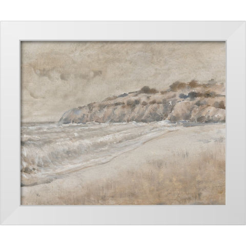 Rain Squall I White Modern Wood Framed Art Print by OToole, Tim