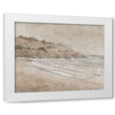 Rain Squall II White Modern Wood Framed Art Print by OToole, Tim