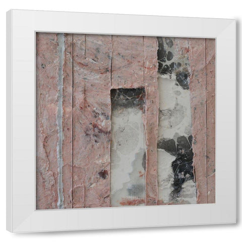 Truly Revealing II White Modern Wood Framed Art Print by Ferrell, Erin McGee