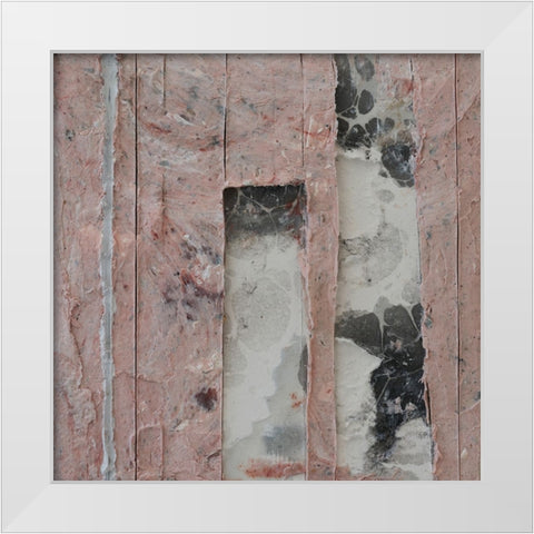 Truly Revealing II White Modern Wood Framed Art Print by Ferrell, Erin McGee