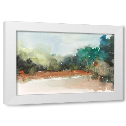 Rugged Terrain Moment I White Modern Wood Framed Art Print by Dixon, Samuel
