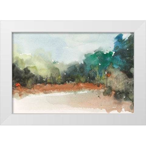 Rugged Terrain Moment I White Modern Wood Framed Art Print by Dixon, Samuel
