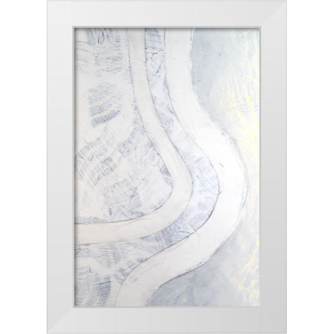 Northerly Wind II White Modern Wood Framed Art Print by Lam, Vanna