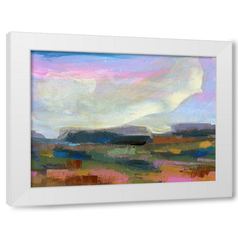 Gods Country  I White Modern Wood Framed Art Print by Quin, Marabeth