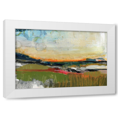 The Long Way Home I White Modern Wood Framed Art Print by Quin, Marabeth