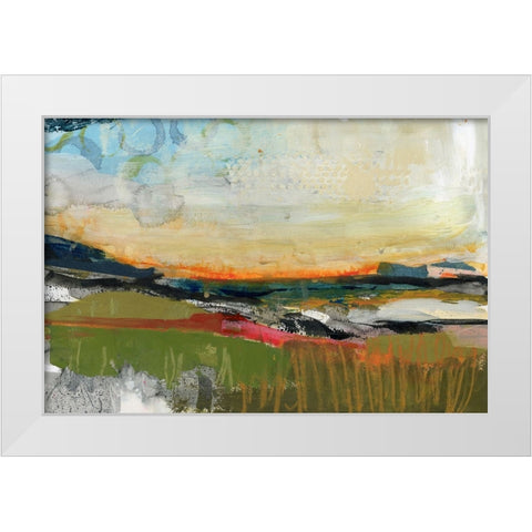 The Long Way Home I White Modern Wood Framed Art Print by Quin, Marabeth