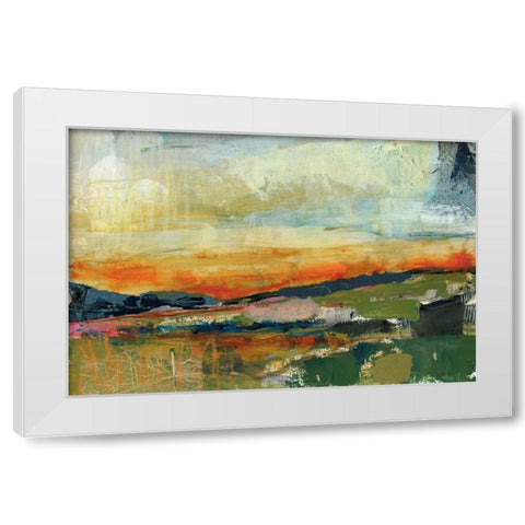The Long Way Home II White Modern Wood Framed Art Print by Quin, Marabeth