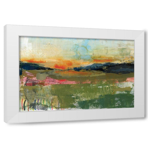 The Long Way Home III White Modern Wood Framed Art Print by Quin, Marabeth
