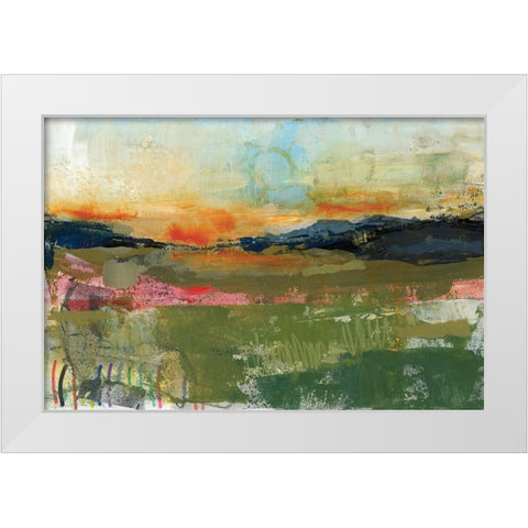 The Long Way Home III White Modern Wood Framed Art Print by Quin, Marabeth