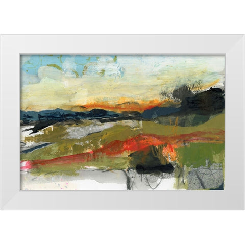 The Long Way Home IV White Modern Wood Framed Art Print by Quin, Marabeth