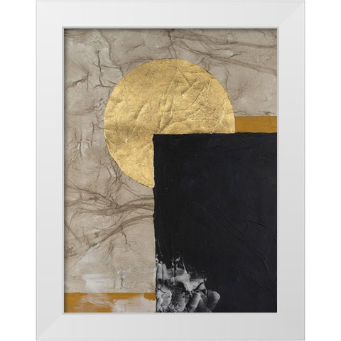 Adorned Geometric II White Modern Wood Framed Art Print by Willett, Michael