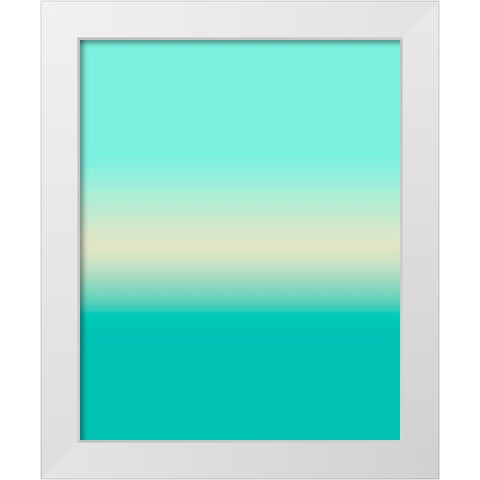 Longing Ombre II White Modern Wood Framed Art Print by Longley, Alicia