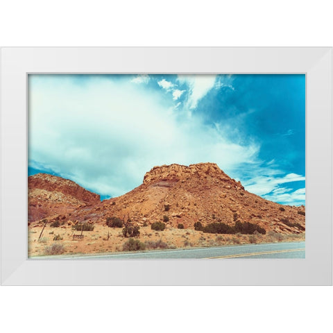 Quintero New Mexico I White Modern Wood Framed Art Print by Quintero, Sonja
