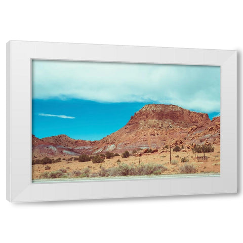 Quintero New Mexico II White Modern Wood Framed Art Print by Quintero, Sonja