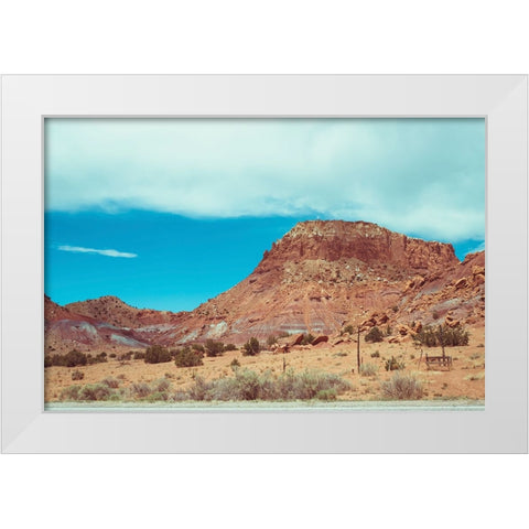 Quintero New Mexico II White Modern Wood Framed Art Print by Quintero, Sonja