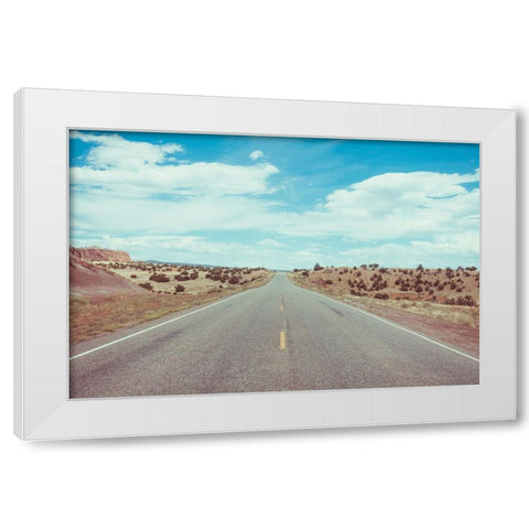 Quintero New Mexico III White Modern Wood Framed Art Print by Quintero, Sonja