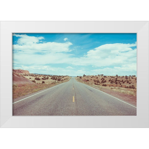 Quintero New Mexico III White Modern Wood Framed Art Print by Quintero, Sonja