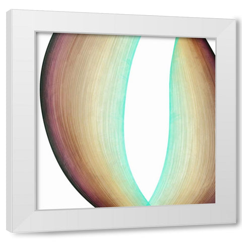 Inner Pathways  I White Modern Wood Framed Art Print by Saunders, Alonzo