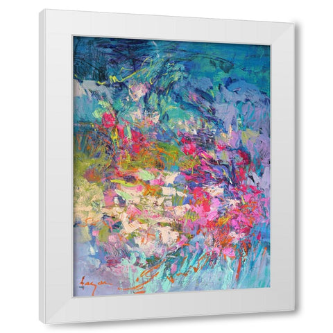 Forevermore  I White Modern Wood Framed Art Print by Fagan, Dorothy