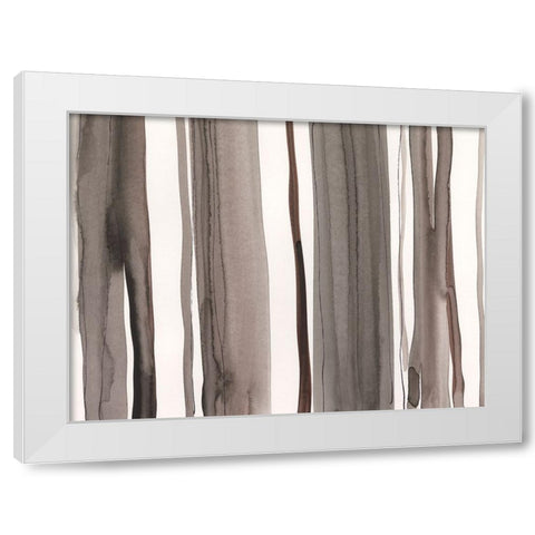 Picket Fence I White Modern Wood Framed Art Print by Dixon, Samuel