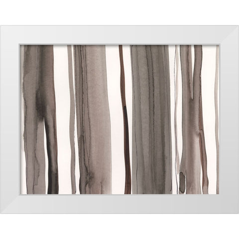 Picket Fence I White Modern Wood Framed Art Print by Dixon, Samuel
