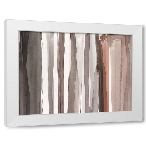 Picket Fence IV White Modern Wood Framed Art Print by Dixon, Samuel