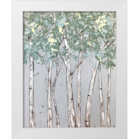 New Jubilee II White Modern Wood Framed Art Print by Reynolds, Jade