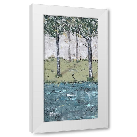 Special Memories I White Modern Wood Framed Art Print by Reynolds, Jade