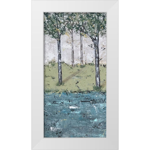 Special Memories I White Modern Wood Framed Art Print by Reynolds, Jade