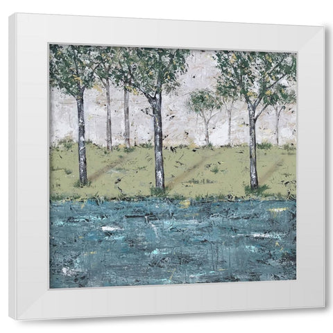 Special Memories III White Modern Wood Framed Art Print by Reynolds, Jade