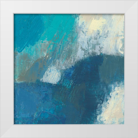 Dyeu II White Modern Wood Framed Art Print by Jachimiec, Sue