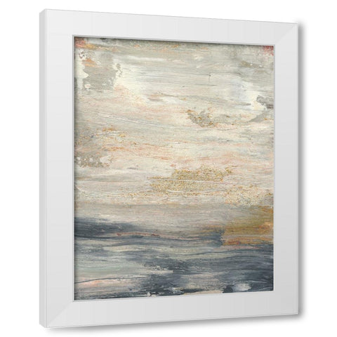 Serein I White Modern Wood Framed Art Print by Jachimiec, Sue