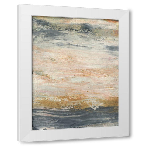 Serein II White Modern Wood Framed Art Print by Jachimiec, Sue