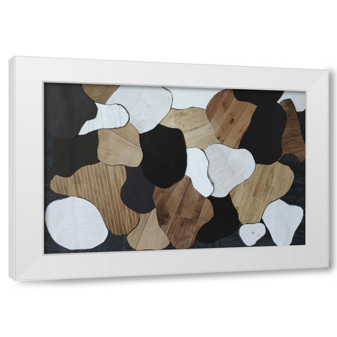 Chocolate Marshmallow Walnuts II White Modern Wood Framed Art Print by Good, Coco