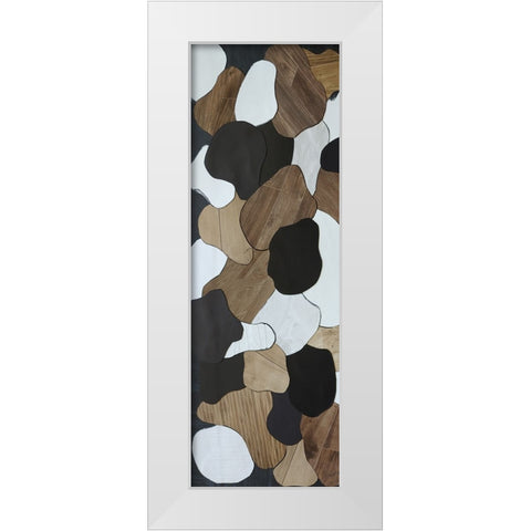 Chocolate Marshmallow Walnuts III White Modern Wood Framed Art Print by Good, Coco
