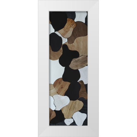 Chocolate Marshmallow Walnuts IV White Modern Wood Framed Art Print by Good, Coco
