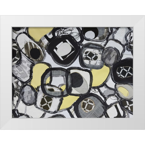Licorice and Lemon Drops I White Modern Wood Framed Art Print by Good, Coco