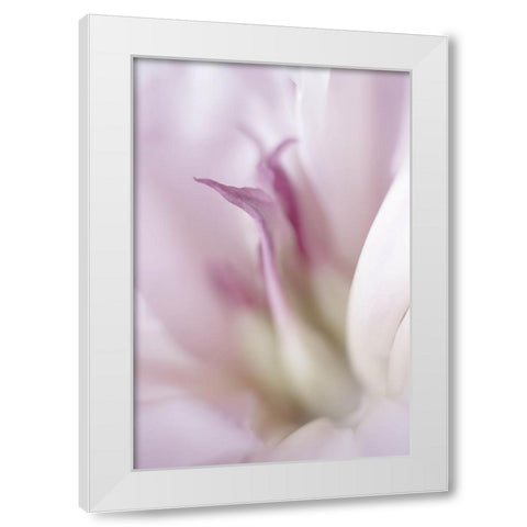 Maiden I White Modern Wood Framed Art Print by Stalus, Judy