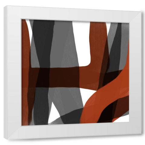 Wherewithal II White Modern Wood Framed Art Print by Schlotzhauer, Jim