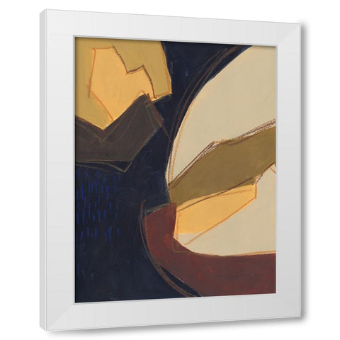 Elude II White Modern Wood Framed Art Print by Moore, Regina