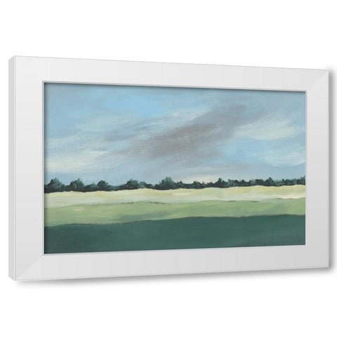 Pastoralis II White Modern Wood Framed Art Print by Moore, Regina